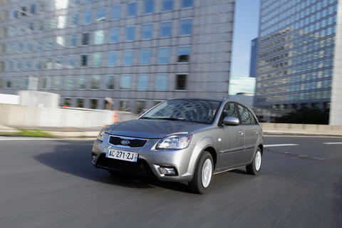 Kia Rio : rectification en atelier