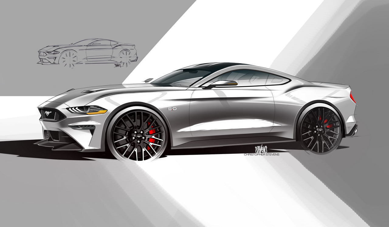 En images. La Ford Mustang 2018 un sacré restylage - Photo ... En images. La Ford Mustang 2018 un sacré restylage - Photo ...