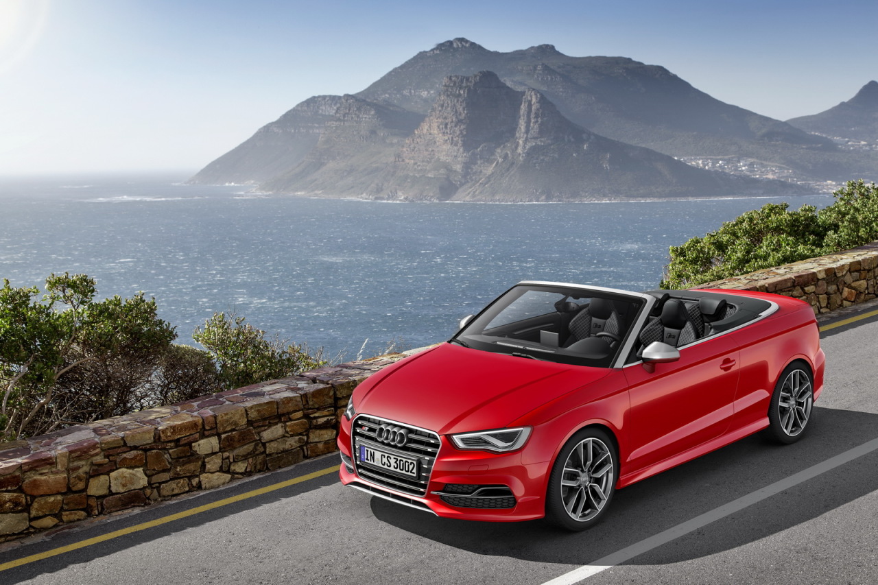 C'est la première fois que l'Audi S3 est proposée en version cabriolet. Salon de Genève 2014 Audi A3 Cabriolet 300 ch pour l'Audi S3 Cabriolet (2014)