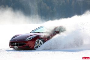 Ferrari on ice, extrême sensation