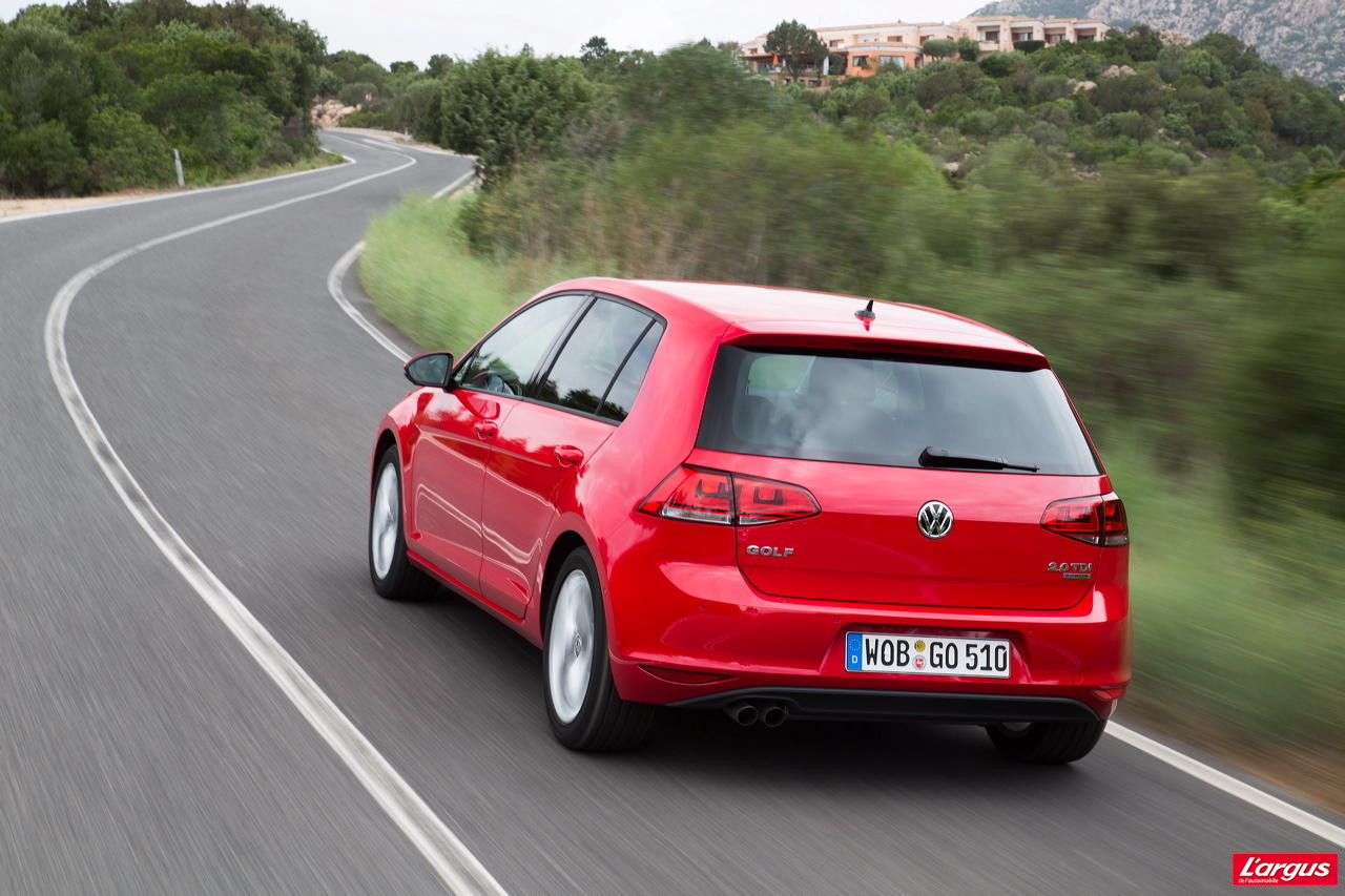 Au volant de la nouvelle Golf VII
