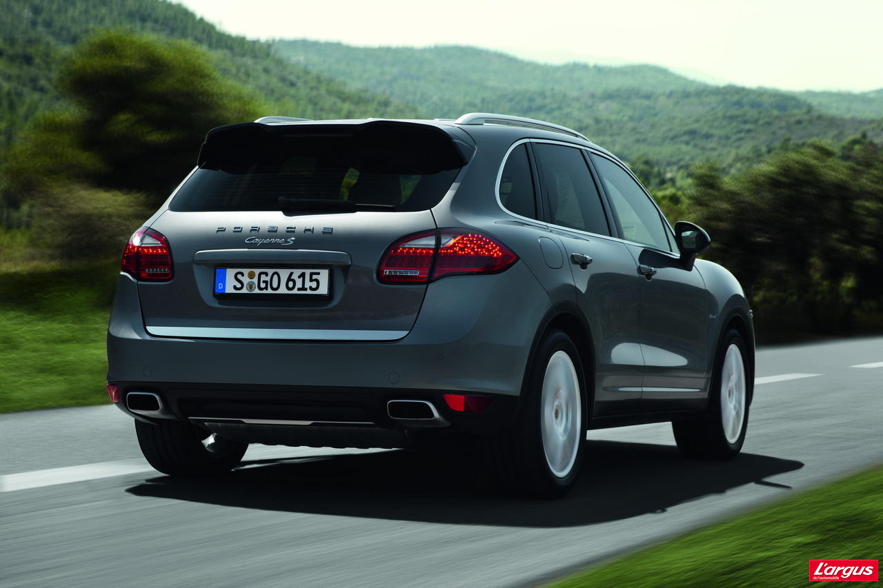 Porsche Cayenne Super Diesel Mondial de l'auto 2012