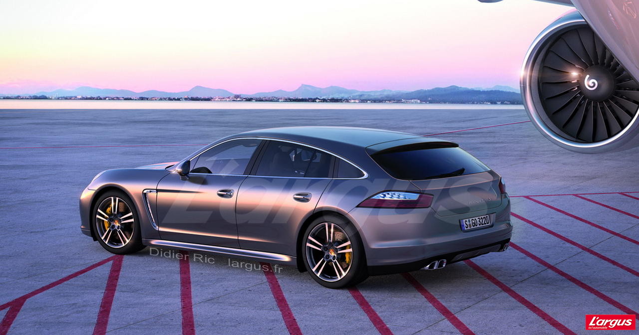 Porsche Panamera Shooting Brake Mondial de l'auto 2012