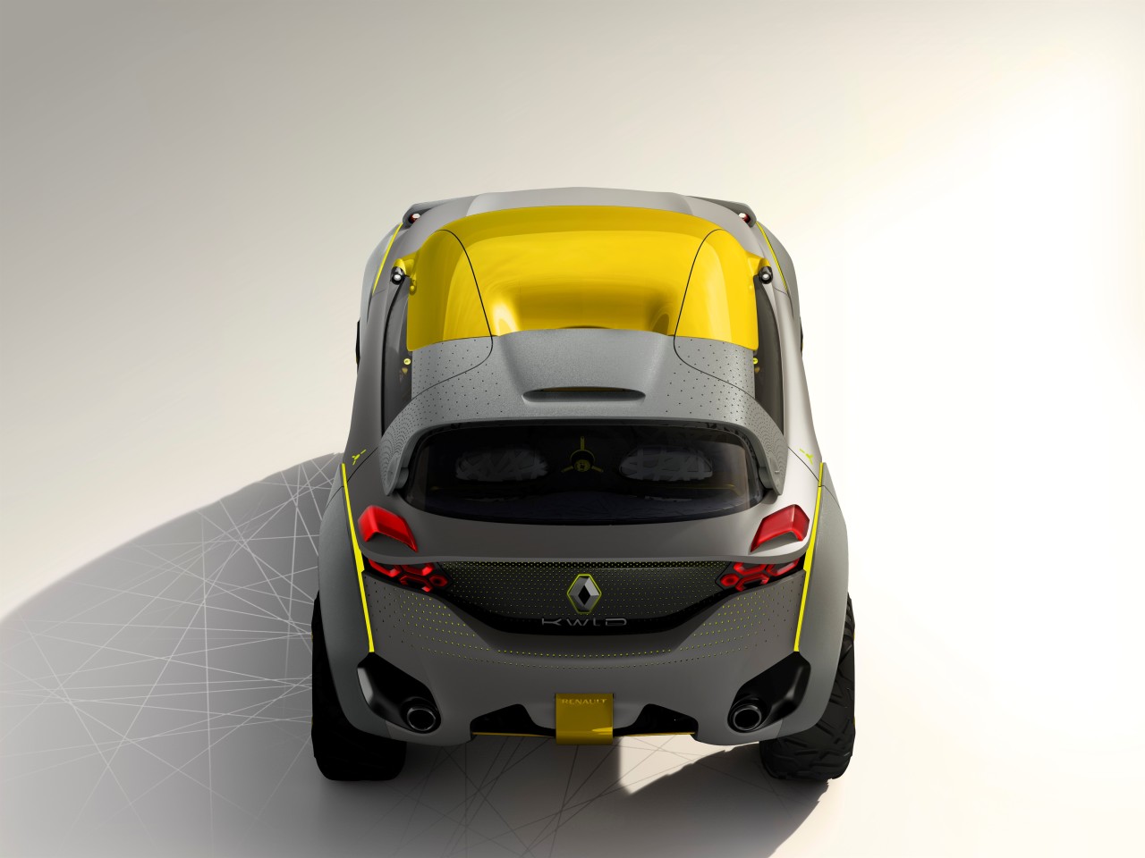 Renault Kwid, un drone de concept car Renault Kwid, un drone de concept car