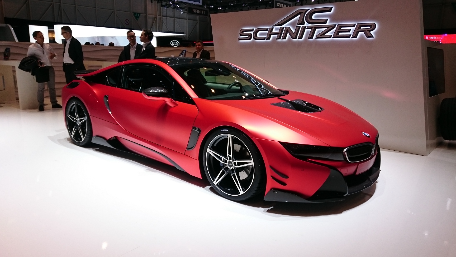 AC Schnitzer s'occupe de la BMW i8 au salon de Genève