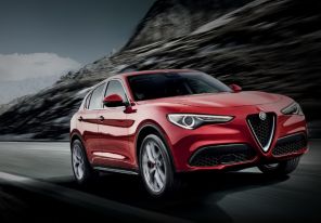 Alfa romeo stelvio 2017 first edition vue avant couleur rouge