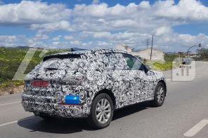 futur Audi Q3 camouflé