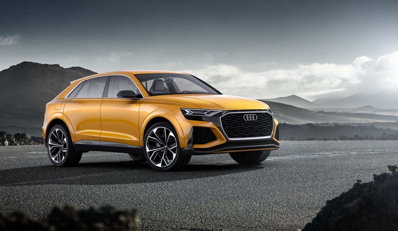 Audi Q8 Sport Concept : la version sportive du futur Q8 à Genève