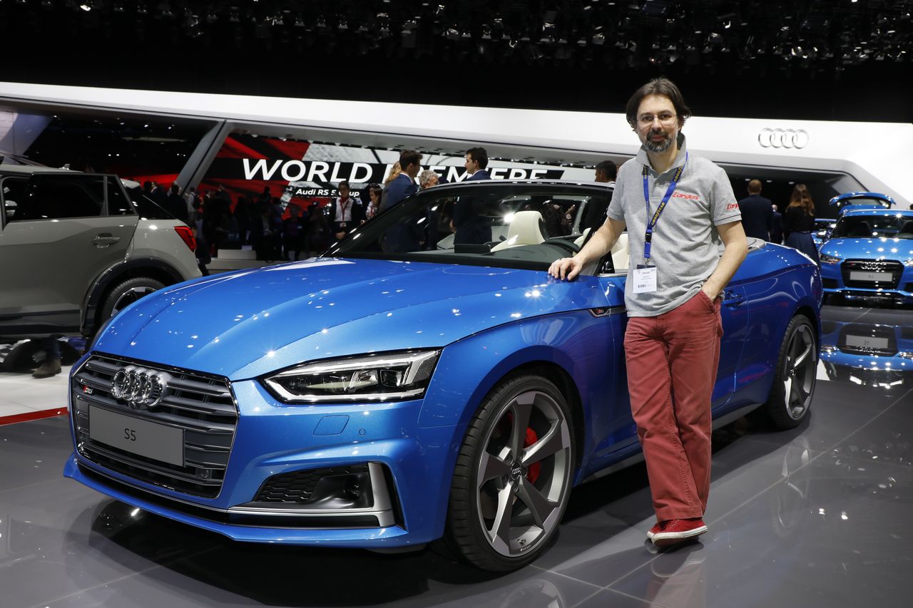 Audi A5 Cabriolet (2017) : premier bain de foule