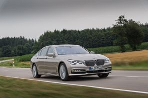 3/4 avant BMW 740Le iPerformance