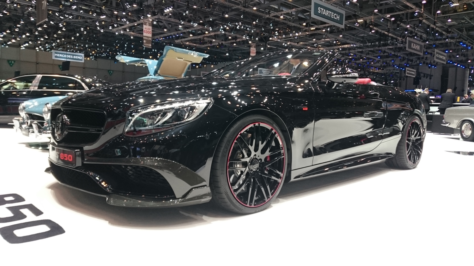 Brabus 850 : une Mercedes Classe S cabriolet de 850 ch à Genève