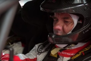 Sébastien loeb au volant de la citroen c3 wrc