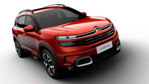 Citroën C5 Aircross salon shanghai 2017 orange Volcano