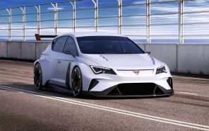Cupra E-Racer vue avant grise