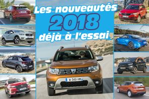 Les nouveautés automobiles 2018 déjà à l'essai