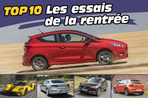 Les nouveautés autos de la rentrée 2017 à l'essai