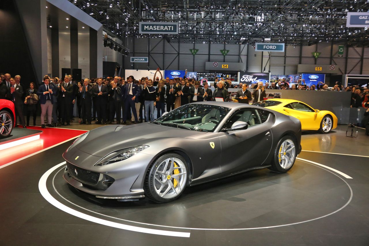 A bord de la Ferrari 812 Superfast