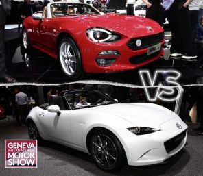 Fiat 124 Spider Mazda MX-5 salon de Genève 2016