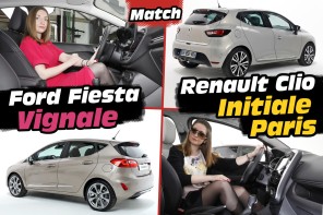 En images la Ford Fiesta Vignale face à la Renault Clio Initiale Paris