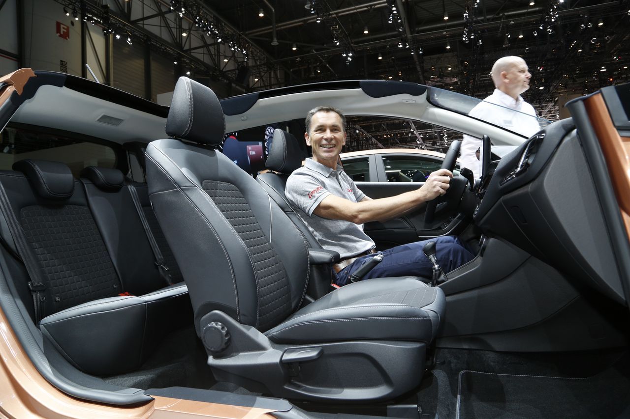 A bord de la Ford Fiesta 2017