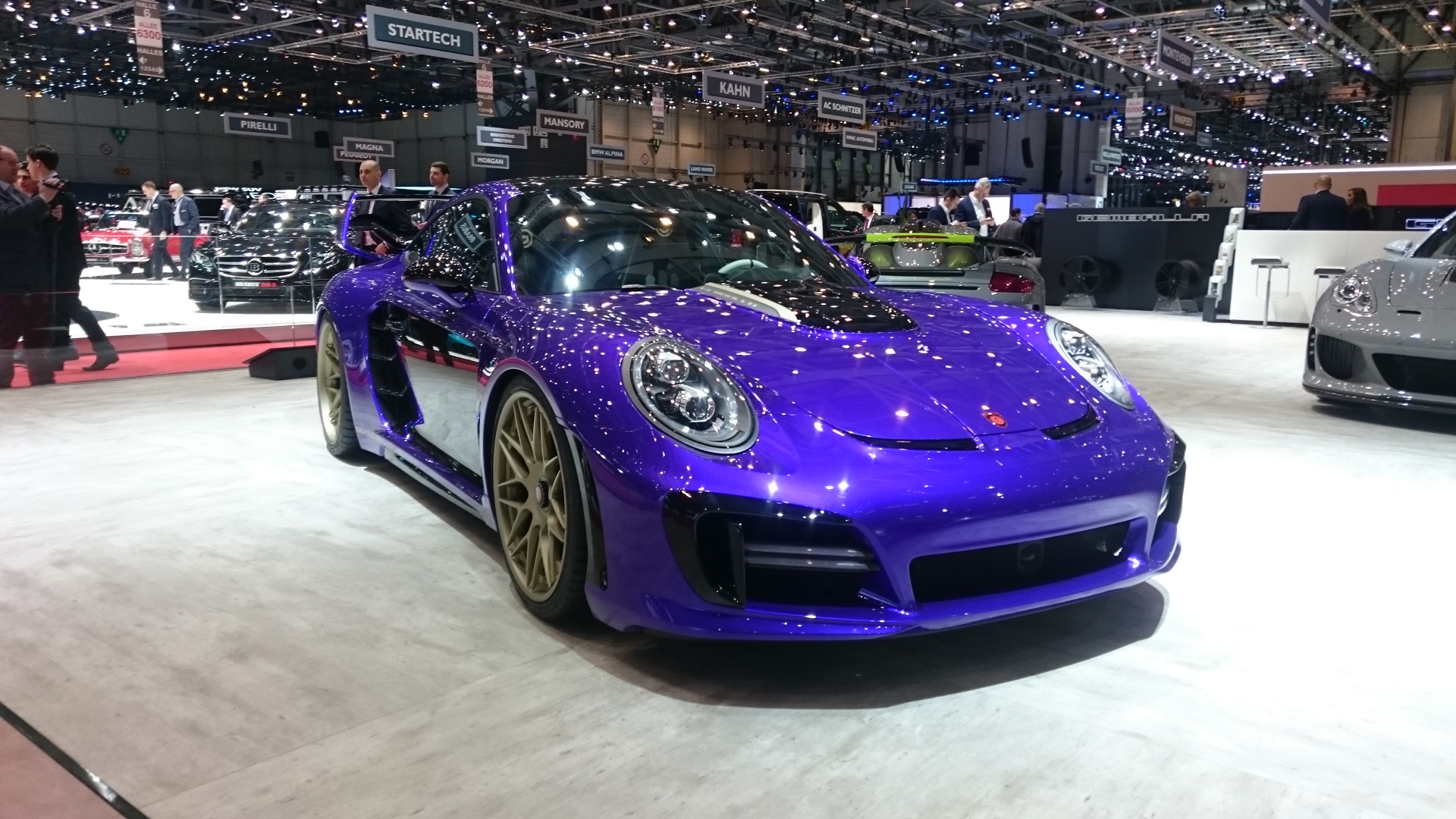 Gemballa Avalanche : une Porsche 911 sous hormones à Genève