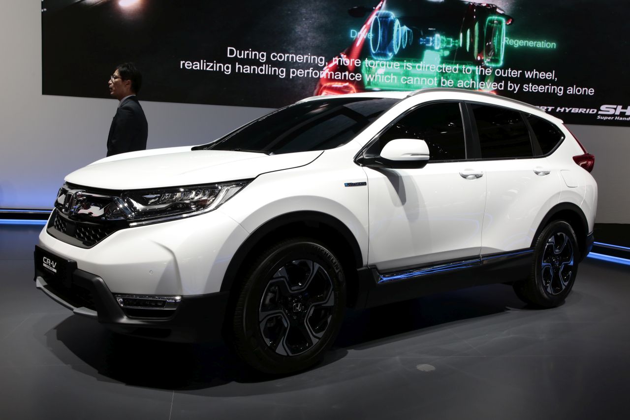 Honda CR-V Hybrid Concept : le CR-V passe à l'hybride à ...