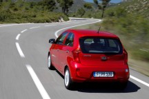 Arrière Kia Picanto rouge