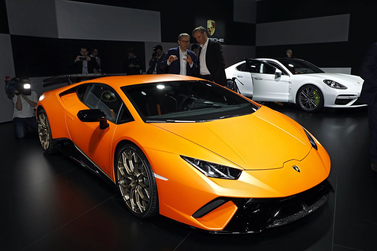 Lamborghini Huracan Performante 2017 : premières photos depuis Genève