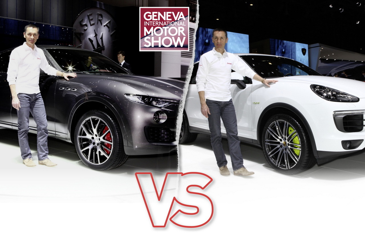 Maserati Levante vs Porsche Cayenne le choc du salon de Genève