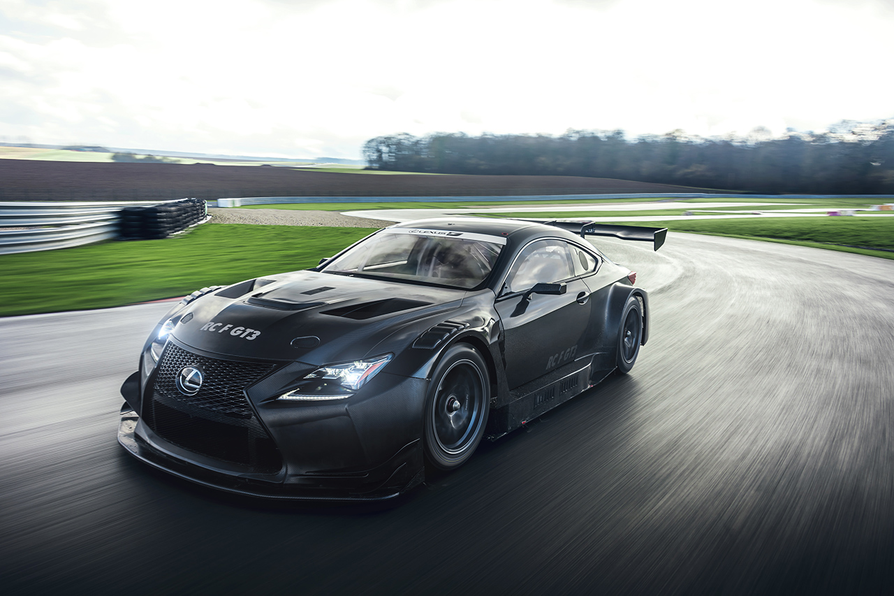 Lexus RC F GT3 : la version 2017 sera au salon de Genève