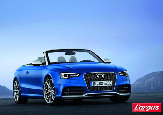 A la découverte de la nouvelle Audi RS5 cabriolet