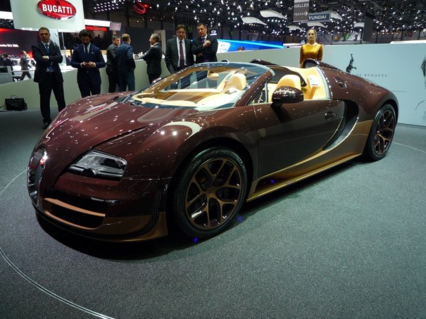 Salon de Genève 2014 : Bugatti Veyron Grand...