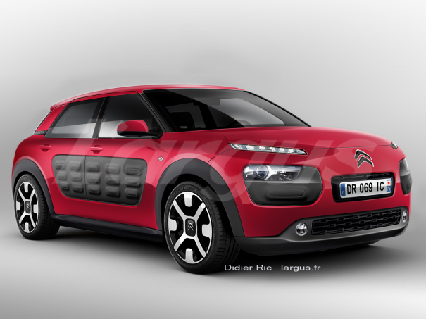 Tous les secrets de la future Citroën C4 Cactus...