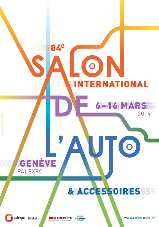 Genève 2014 : l'affiche du salon en guise de pat...