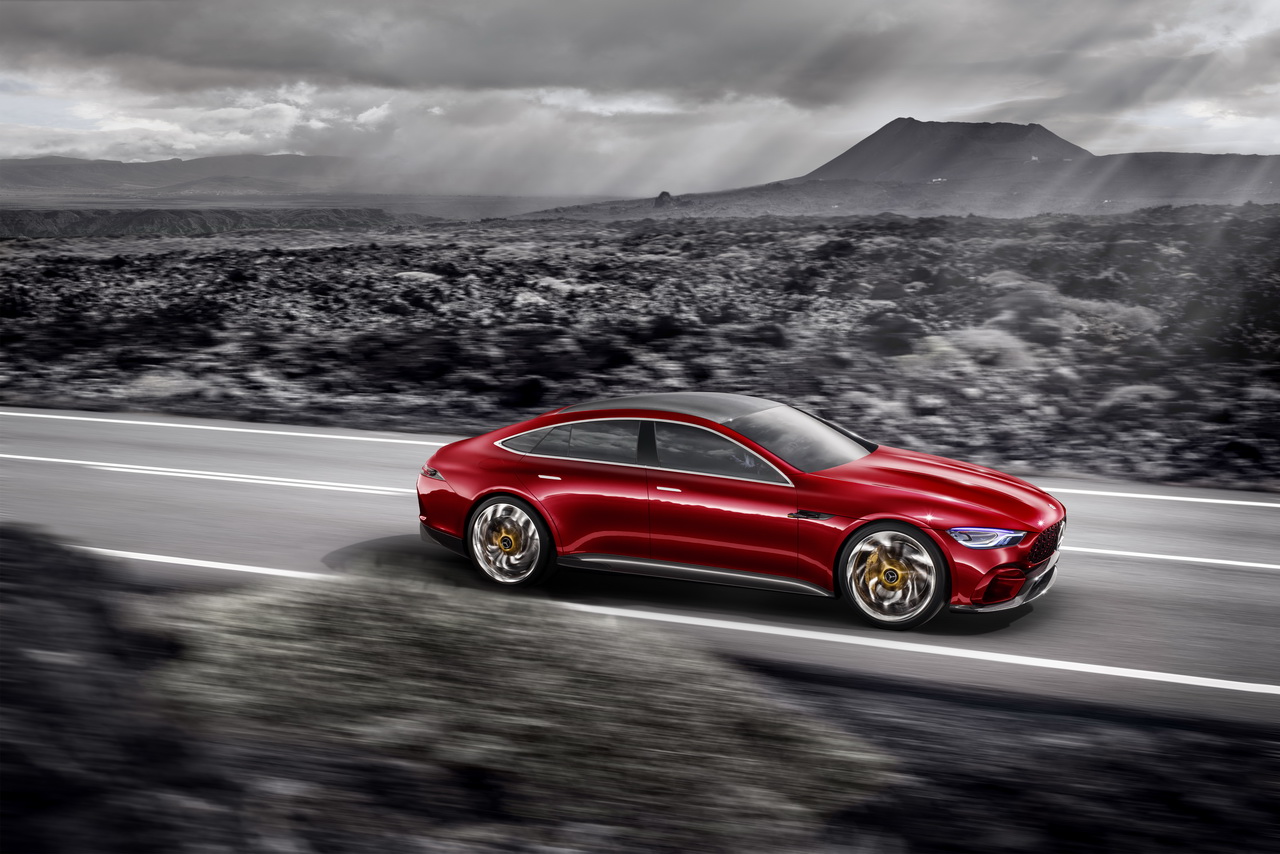 Mercedes-AMG GT Concept : le premier coupé à quatre portes 100% AMG !