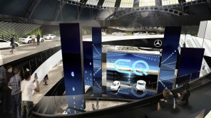 stand Mercedes salon de Francfort 2017