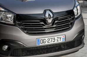 Vue avant Renault Trafic 3
