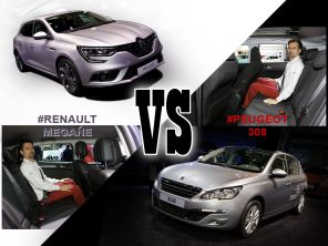 Renault Mégane 2016 VS Peugeot 308