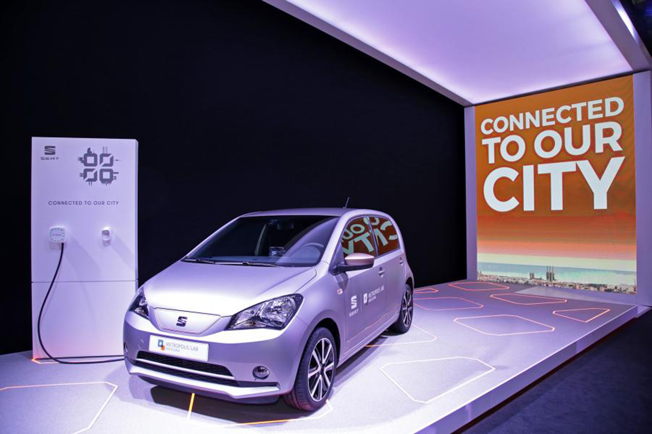 La Seat Mii devient électrique pour le Mobile World Congress