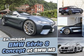 BMW Série 8 Concept et M8 : les photos du futur Coupé Série 8