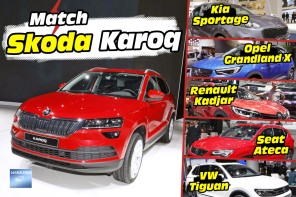 Le Skoda Karoq face à ses rivaux