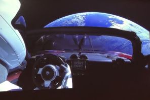 tesla roadster espace