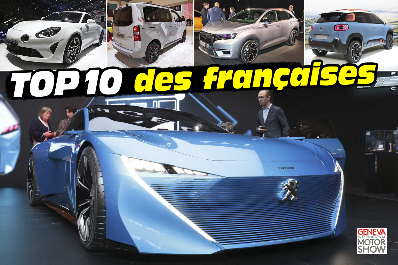 Les françaises du salon de Genève 2017