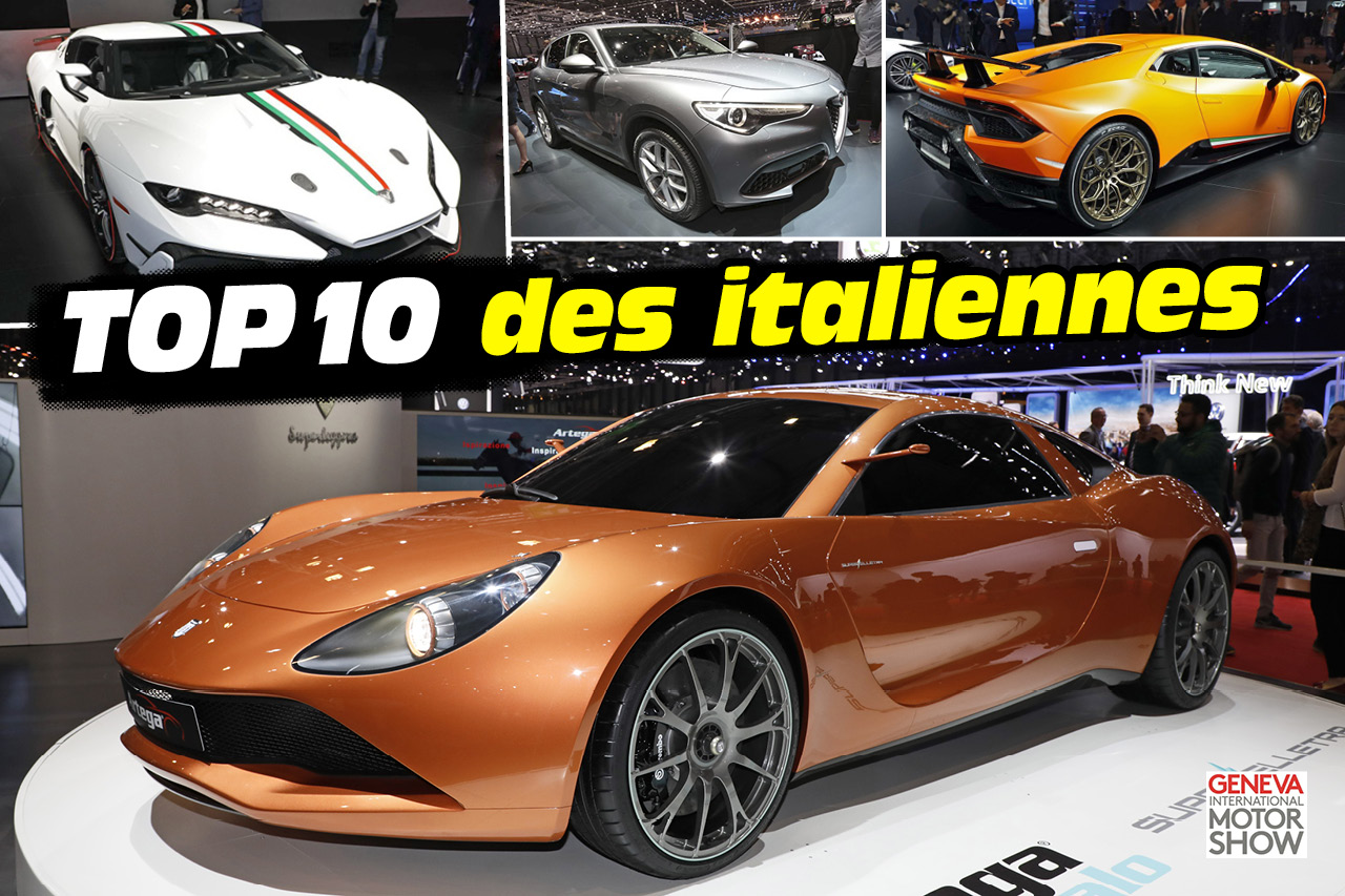 Les italiennes font leur show au salon de Genève 2017