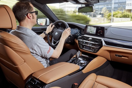 BMW 520d Touring : action embarquée
