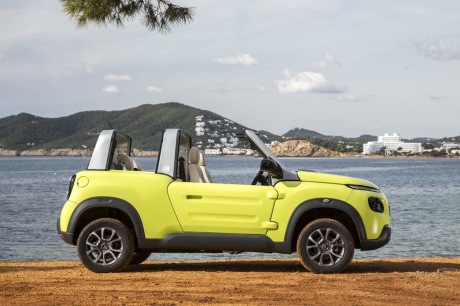 Citroën E-Méhari 2016 statique profil