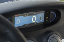 Citroën E-Méhari 2016 écran central avec vitesse