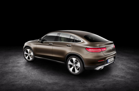 Mercedes GLC Coupé 2016 vue arrière