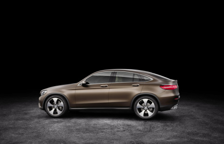 Mercedes GLC Coupé 2016 vue de profil