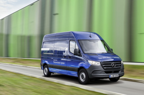 Nouveau Mercedes eSprinter 2018 fourgon
